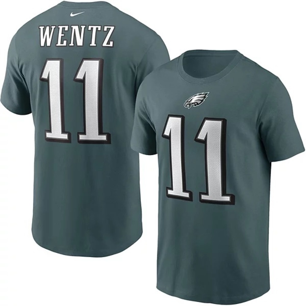 BNWT mens Nike Philadelphia eagles Wentz #11 tee